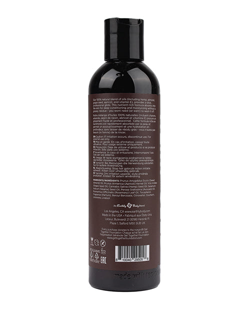 Earthly Body Earthly Body Massage &amp; Body Oil - 8 oz Kashmir Musk - Image 2