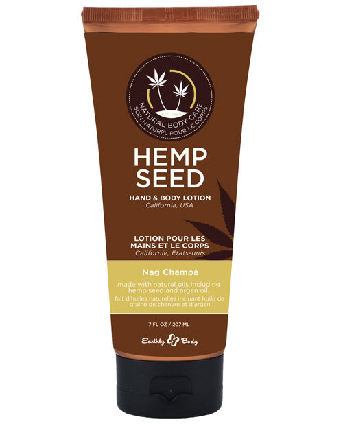 Earthly Body Earthly Body Hand &amp; Body Lotion - 7 oz Tube Nag Champa