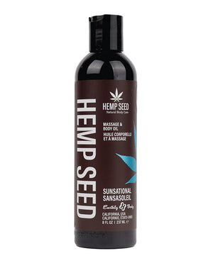 Earthly Body Earthly Body Massage &amp; Body Oil - 8 oz Sunsational