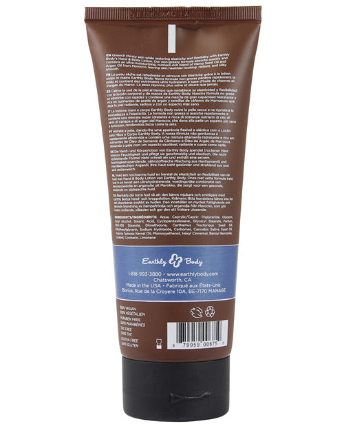 Earthly Body Earthly Body Hand &amp; Body Lotion - 7 oz Tube Moroccan Nights - Image 2