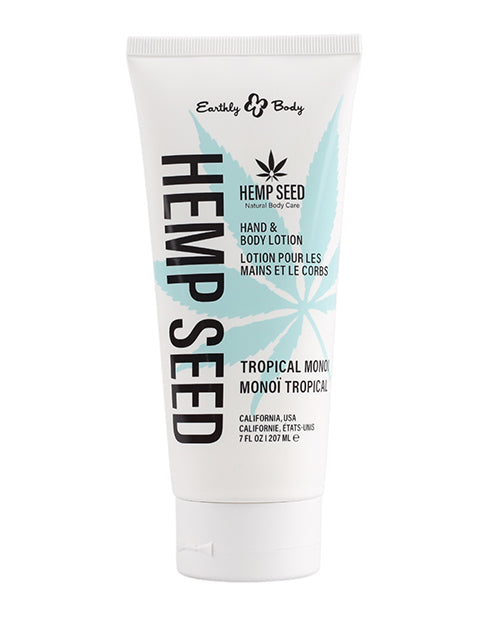 Earthly Body Earthly Body Hand &amp; Body Lotion - 7 oz Tube Tropical Monoi