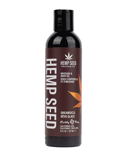 Earthly Body Earthly Body Massage &amp; Body Oil - 8 oz Dreamsicle