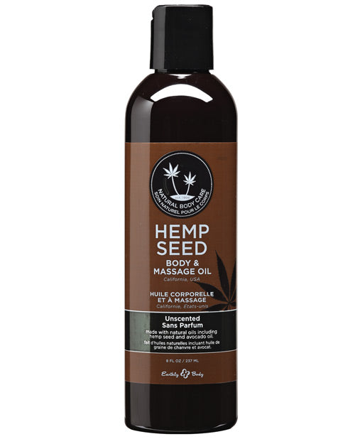 Earthly Body Earthly Body Massage &amp; Body Oil - 8 oz Unscented