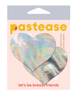 Pastease Pastease Hologram Heart - Silver O/S