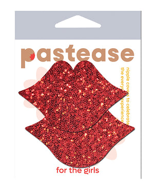 Pastease Pastease Glitter Lips - Red O/S - Image 3