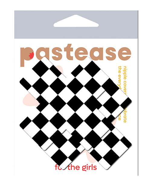 Pastease Pastease Checker Cross - Black/White O/S - Image 2