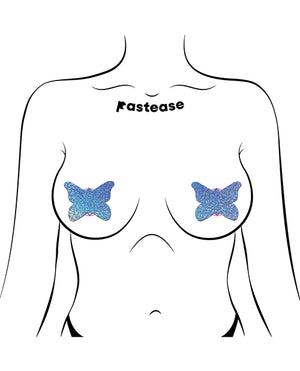Pastease Pastease Premium Glitter Butterfly - Blue O/S - Image 3