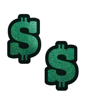 Pastease Pastease Premium Glitter Dollar Sign - Green O/S - Image 2