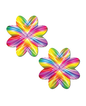 Pastease Pastease Electric Fractal Laser Petal - Rainbow O/S - Image 2