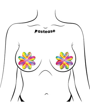 Pastease Pastease Electric Fractal Laser Petal - Rainbow O/S - Image 3