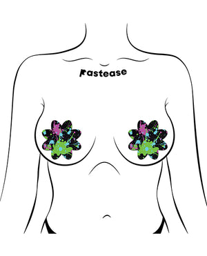 Pastease Pastease Vibrant Neon Paint Splatter Petal - Multi-Color O/S - Image 3