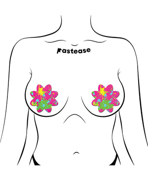 Pastease Neon Graffiti Paint Splatter - Pink O/S - Image 3
