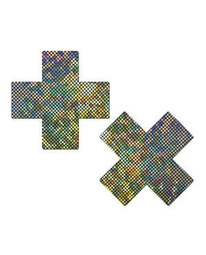 Pastease Pastease Disco Glitter Plus X - Silver O/S - Image 3