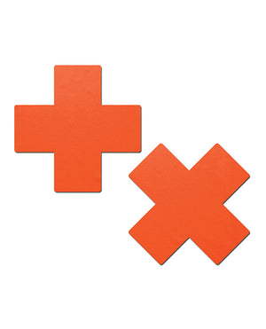 Pastease Pastease Basic Plus X Black Light Reactive - Neon Orange O/S - Image 2