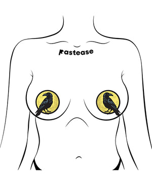 Pastease Pastease Raven &amp; Full Moon - Black/Yellow O/S - Image 3