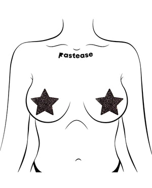 Pastease Pastease Premium Glitter Star - Black O/S - Image 3