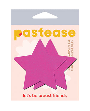 Pastease Pastease Basic Star Black Light Reactive - Neon Pink O/S