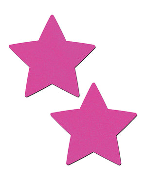 Pastease Pastease Basic Star Black Light Reactive - Neon Pink O/S - Image 2