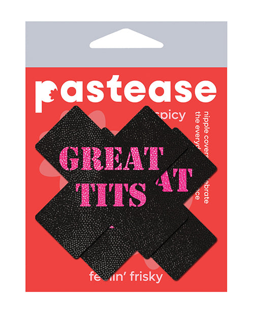 Pastease Pastease Great Tits Cross - Black/Pink O/S - Image 2