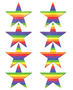 Pastease Pastease Mini Rainbow Stars - Pack of 8 O/S