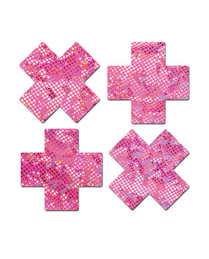 Pastease Premium Petites Disco Plus X - Pink O/S Pack of 2 Pair - Image 2
