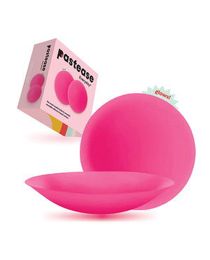 Pastease HALOS Silicone Nipple Covers w/Travel Box - Neon Pink A-C Cup 10 or More Uses - Image 4
