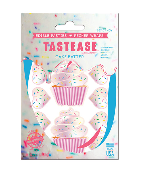 Pastease Pastease Tastease Edible Pasties &amp; Pecker Wraps - Cupcake O/S