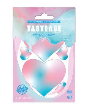 Pastease Pastease Tastease Edible Pasties &amp; Pecker Wraps - Cotton Candy O/S