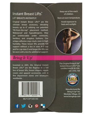 Bring it Up Plus Size Breast Lifts - DD Cup & Larger Pack of 3 (2)