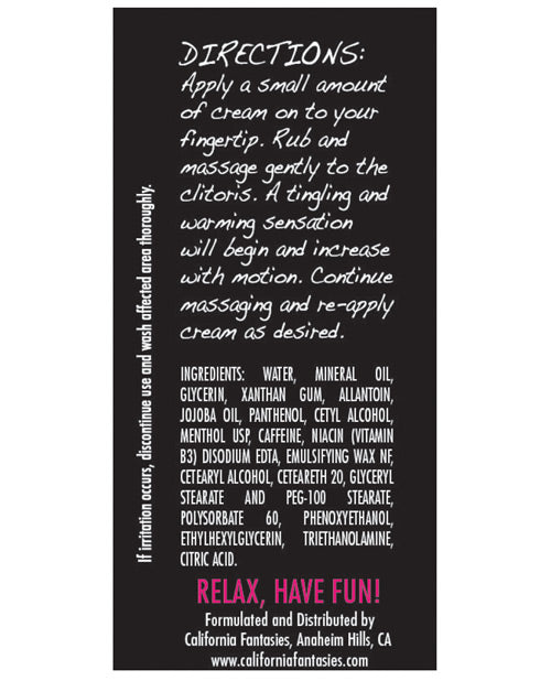 Dare to be Bare Lust Arousing Cream for Her - .5 oz Tube