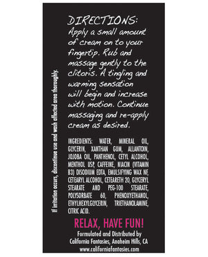 Dare to be Bare Lust Arousing Cream for Her - .5 oz Tube
