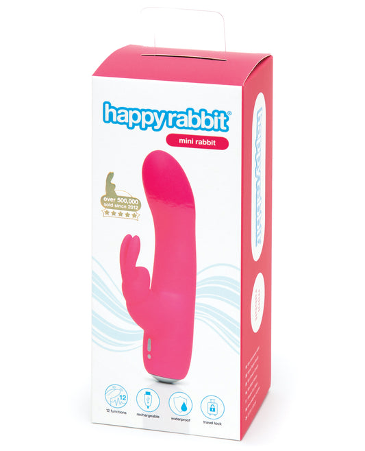 Happy Rabbit Happy Rabbit Mini Rabbit Rechargeable - Pink