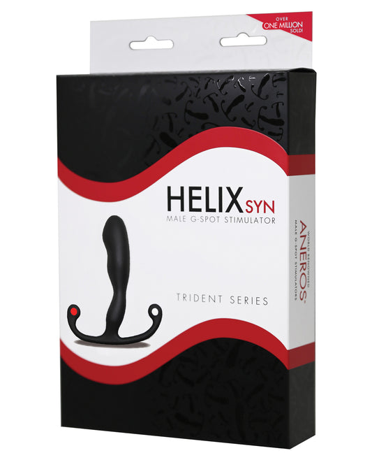 Aneros Aneros Helix Syn Trident Series Prostate Stimulator - Black - Image 2