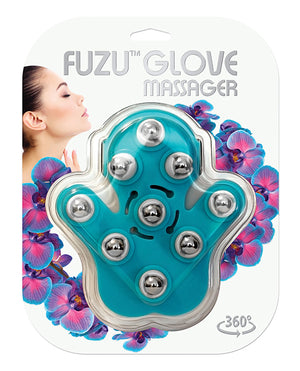 Fuzu Fuzu Glove Massager - Neon Blue - Image 3