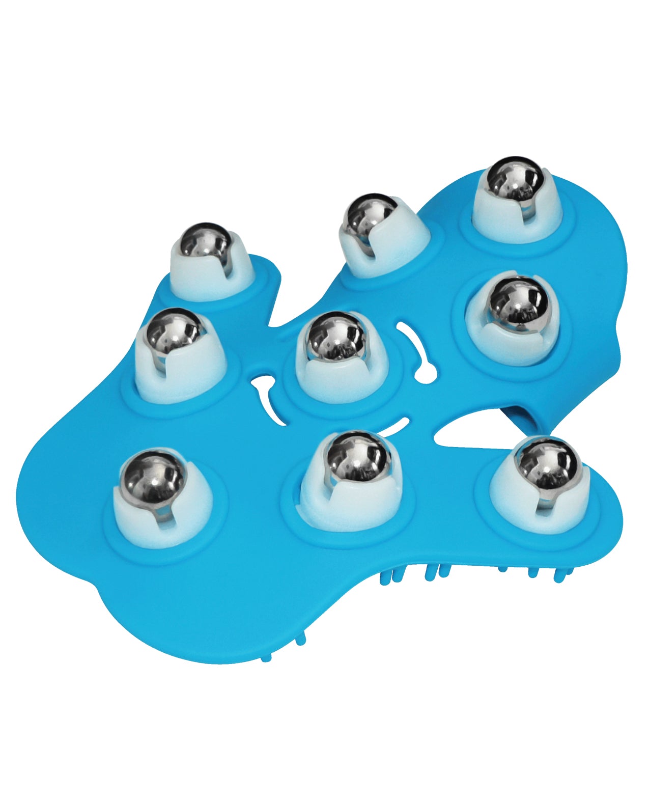 Fuzu Fuzu Glove Massager - Neon Blue
