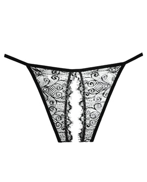 Adore Adore Lace Enchanted Belle Panty Black O/S - Image 3