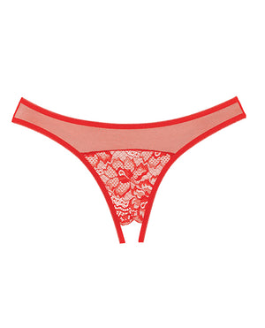 Adore Adore Just a Rumor Panty Red O/S