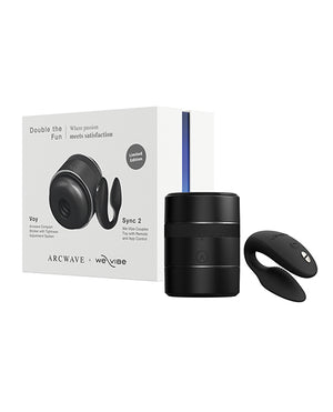 Arcwave Arcwave Voy / We-Vibe Sync 2 Double the Fun Pair - Black