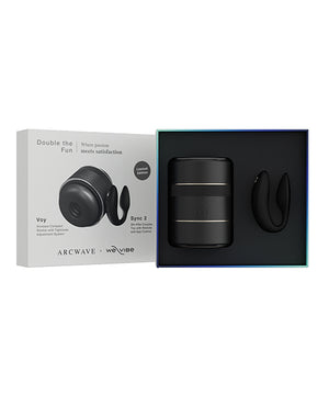 Arcwave Arcwave Voy / We-Vibe Sync 2 Double the Fun Pair - Black - Image 3
