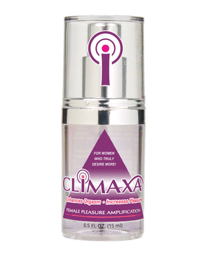 Body Action Climaxa Stimulating Gel - .5 oz Pump Bottle - Image 2