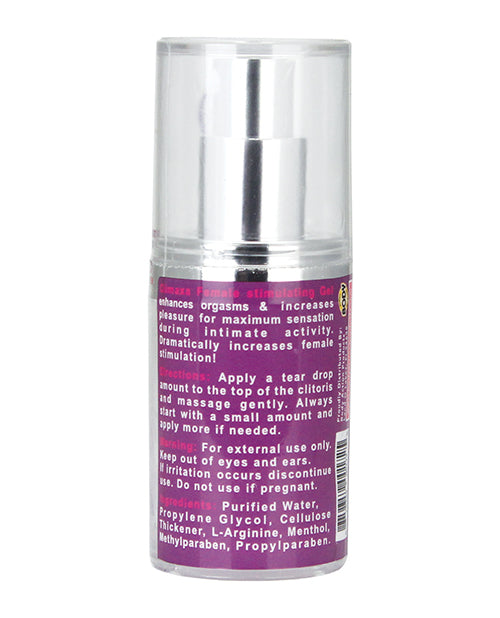 Body Action Climaxa Stimulating Gel - .5 oz Pump Bottle