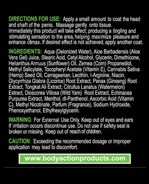 HemPleasure HemPleasure for Men - .5 oz Bottle - Image 2