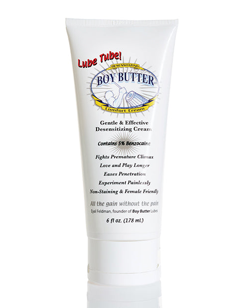 Boy Butter Boy Butter Desensitizing Comfort Cream - 6 oz Lube Tube - Image 2