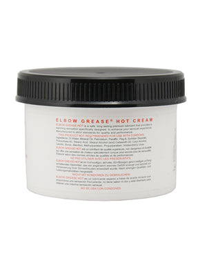 Elbow Grease Elbow Grease Hot Cream - 9 oz Jar - Image 2