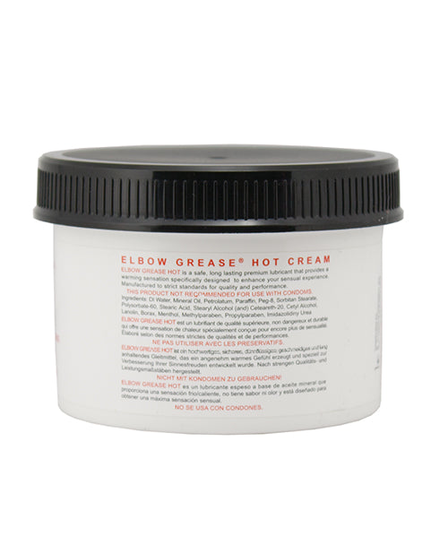 Elbow Grease Elbow Grease Hot Cream - 9 oz Jar - Image 2