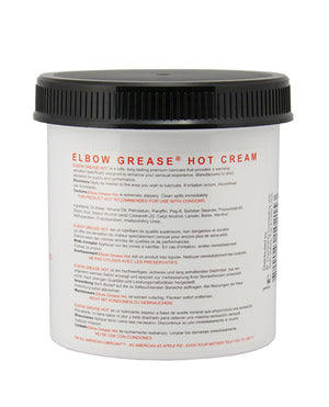 Elbow Grease Elbow Grease Hot Cream - 15 oz Jar - Image 2