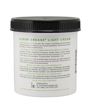 Elbow Grease Elbow Grease Light Cream Jar - 15 oz - Image 4