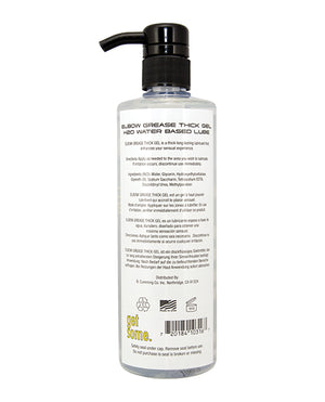 H2O Elbow Grease H2O Classic/Thick Gel - 16 oz Pump - Image 2
