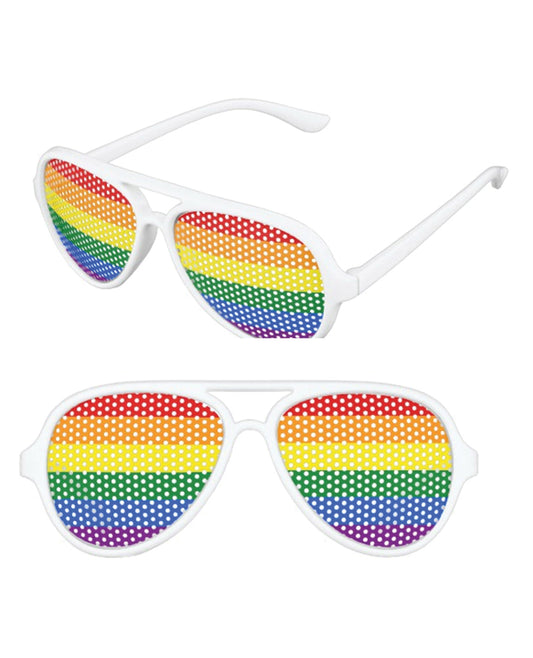 Beistle Pinhole Glasses - Rainbow