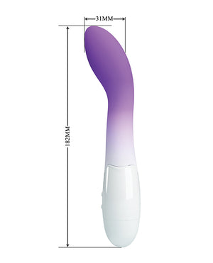 Pretty Love Pretty Love Bishop Vibrator - Purple Ombre - Image 5